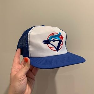 ✨ Vintage Toronto Blue Jays baseball snap back trucker hat ✨